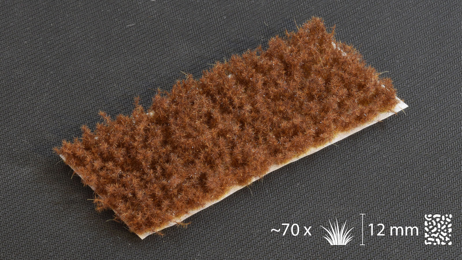 Gamers Grass Spikey Brown XL 12mm Tuft - Wild | 738956789129