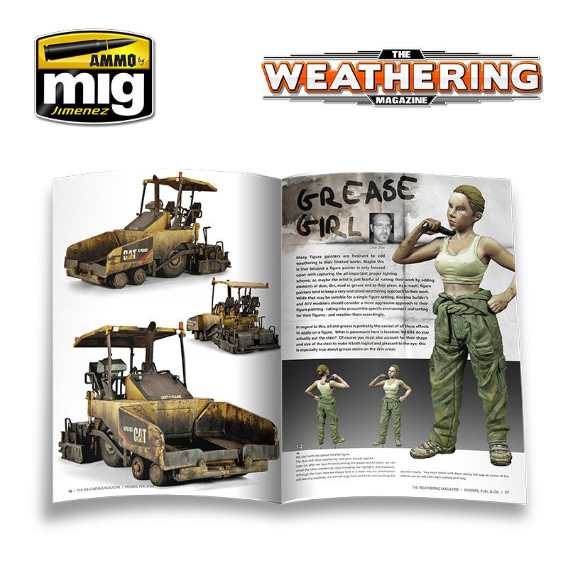 Ammo Mig The Weathering Magazine No 4: Engine, Grease & Oil (English) | 8432074045038