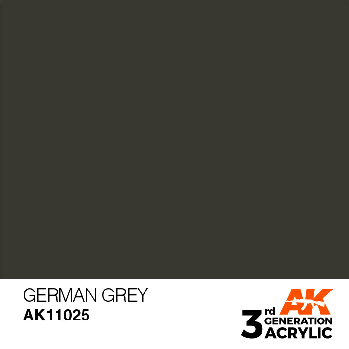 AK Interactive 3G Acrylic German Grey 17ml | 8435568302587