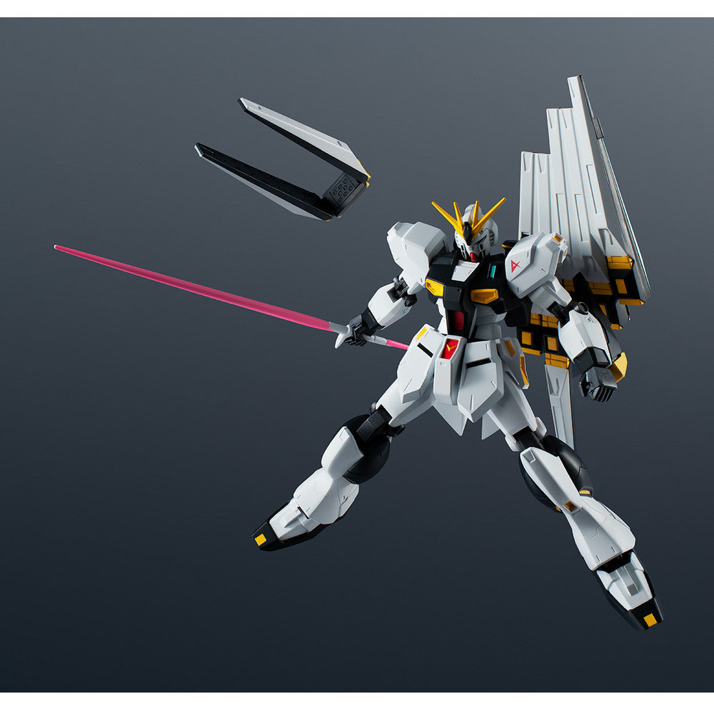 Bandai Spirits Gundam Universe RX-93 v Gundam 'Mobile Suit Gundam:Char's Counterattack', Pre-assembled Figure | 851365007667