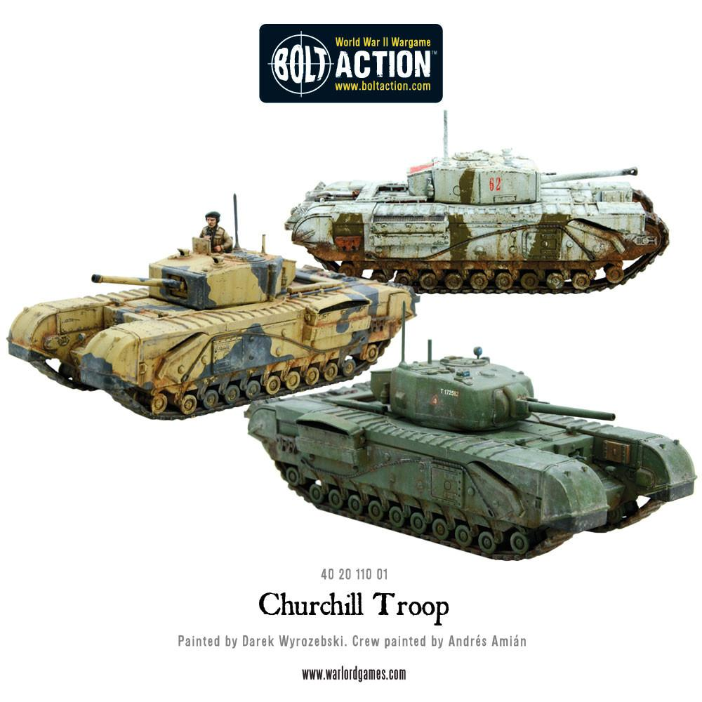 Bolt Action Churchill Troop | 5060393704065