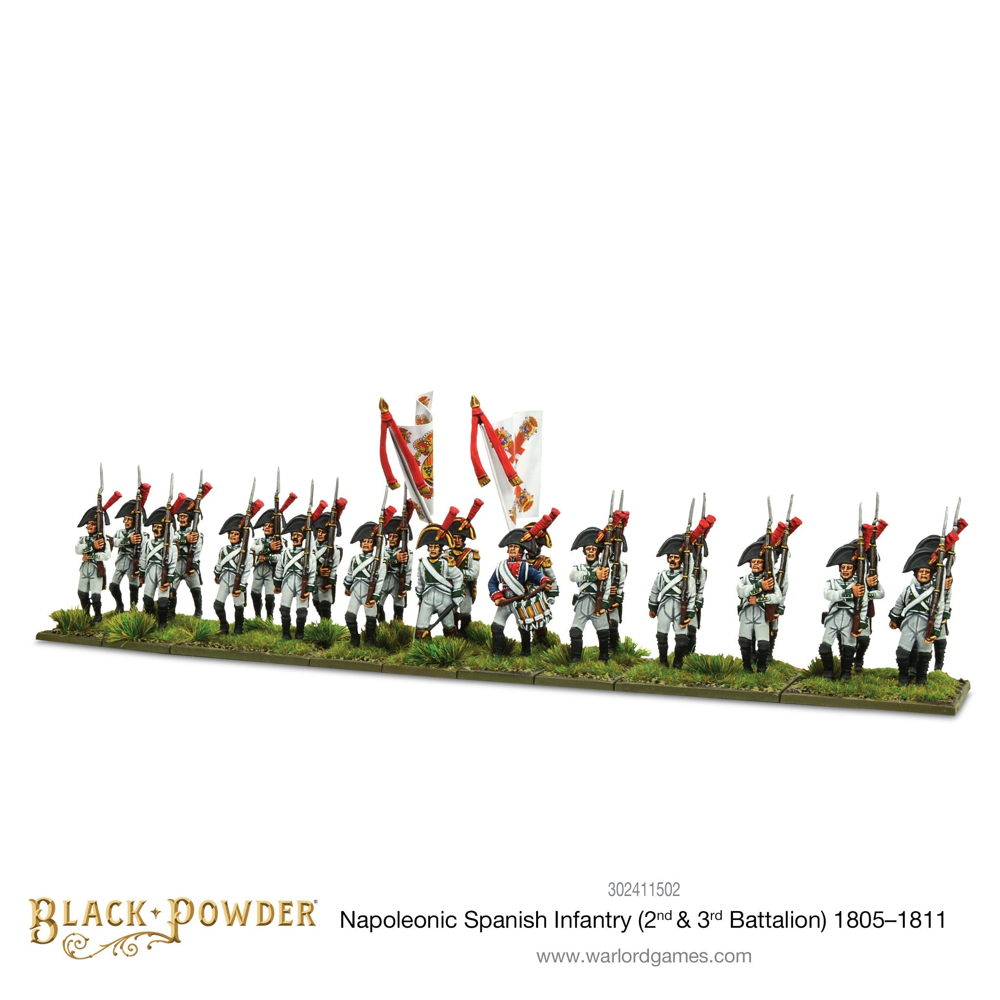 Black Powder Napoleonic Spanish Infantry (2nd & 3rd Battalions) | 5060572508019