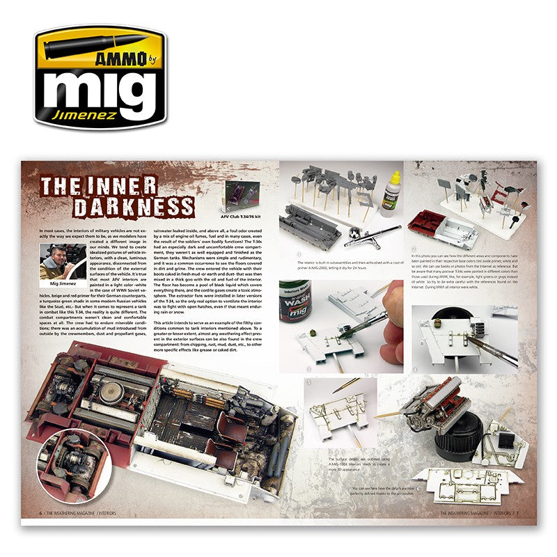 Ammo Mig The Weathering Magazine No 16: Interiors (English) | 8432074045151