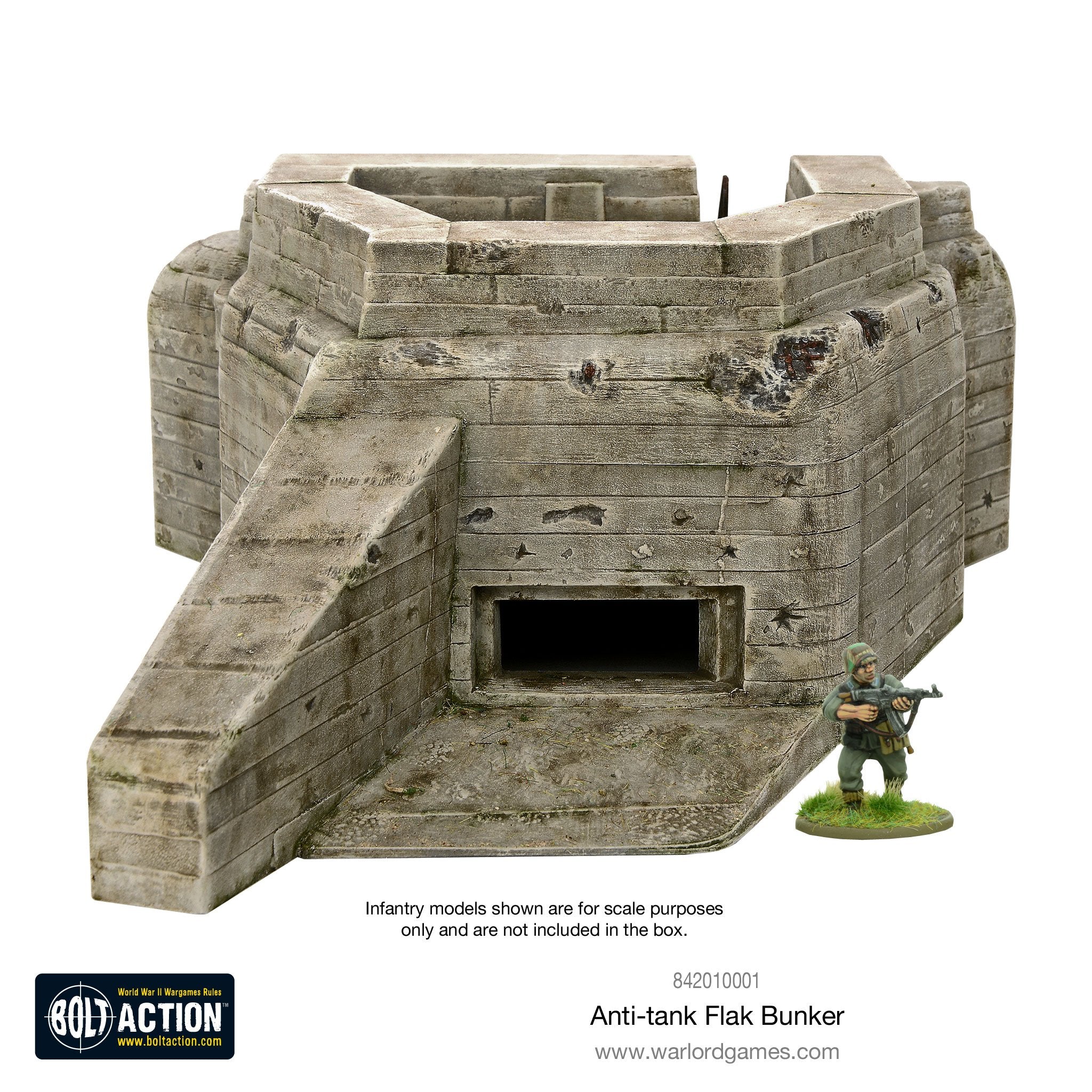 Bolt Action Anti-Tank / Flak Bunker | 5060572500358