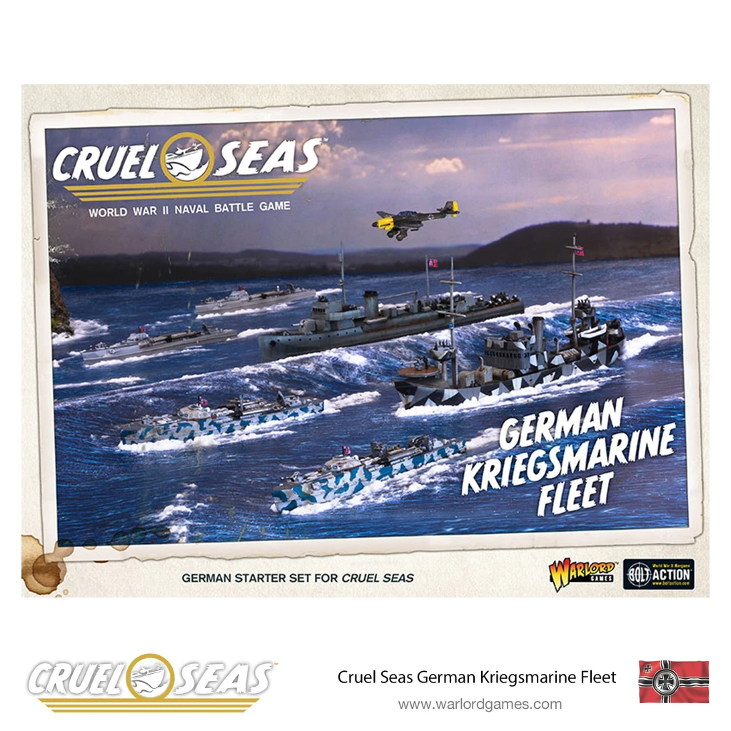 Cruel Seas German Kriegsmarine Fleet | 5060393709695
