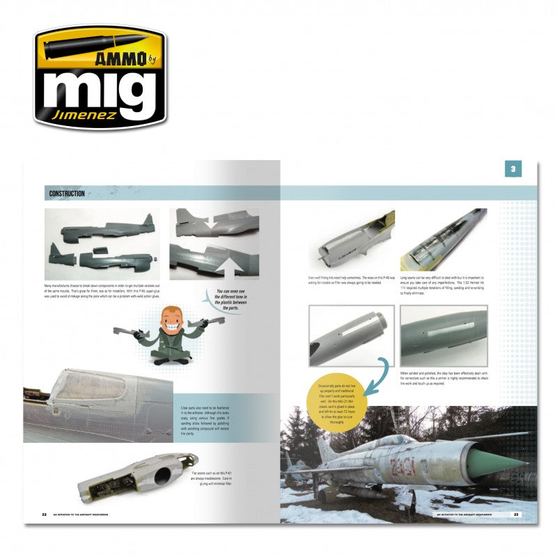 Ammo Mig Modelling School: An Initiation To Aircraft Weathering (English) | 8432074060307