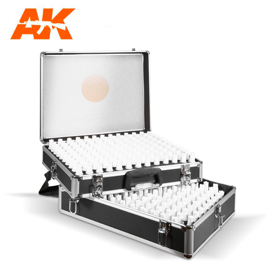 AK Interactive 3G Acrylics Briefcase - 236 Colors Full Range | 8435568308107
