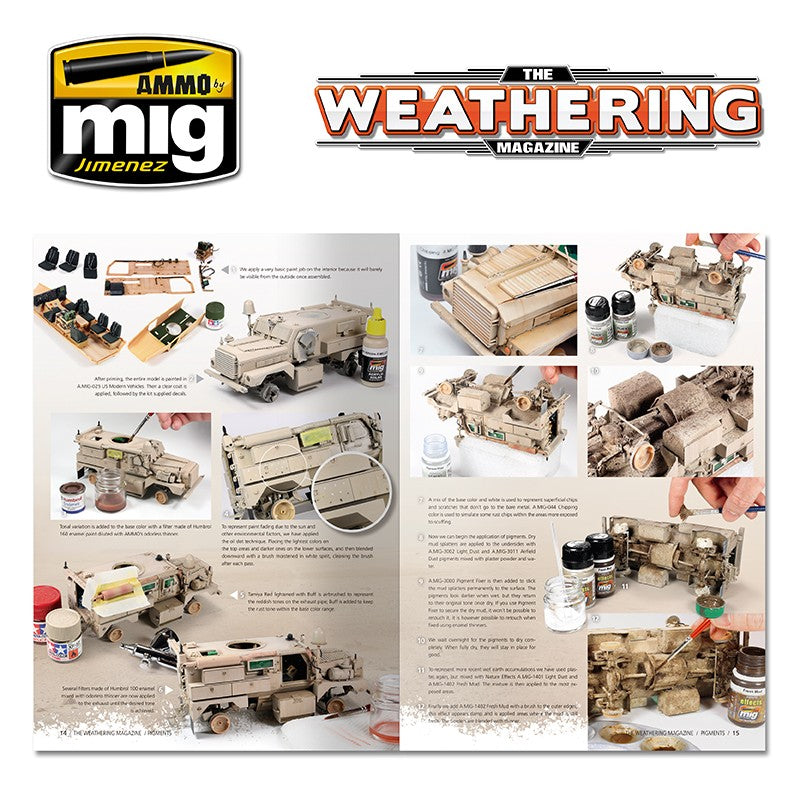 Ammo Mig The Weathering Magazine No 19: Pigments (English) | 8432074045182
