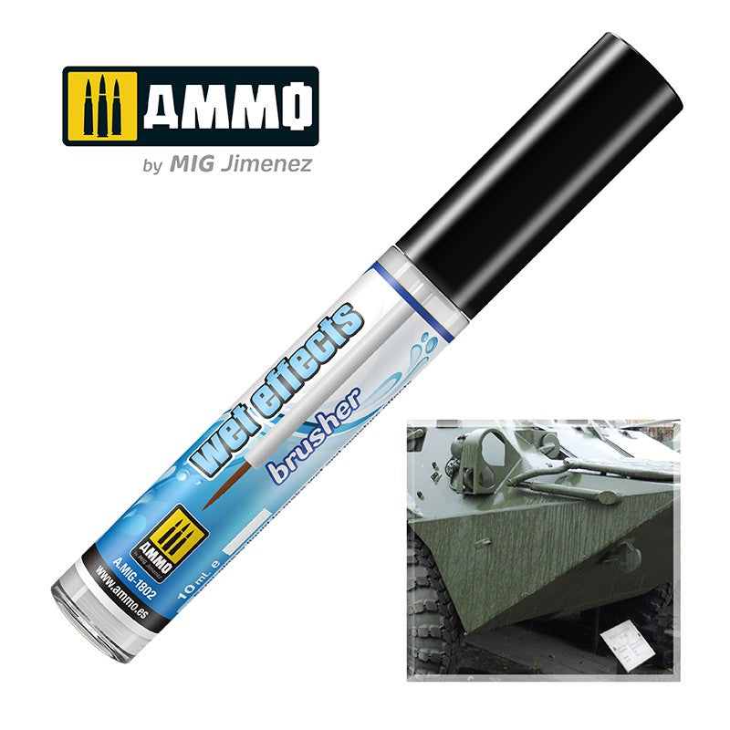Ammo Mig Effects Brusher - Wet Effects | 8432074018025