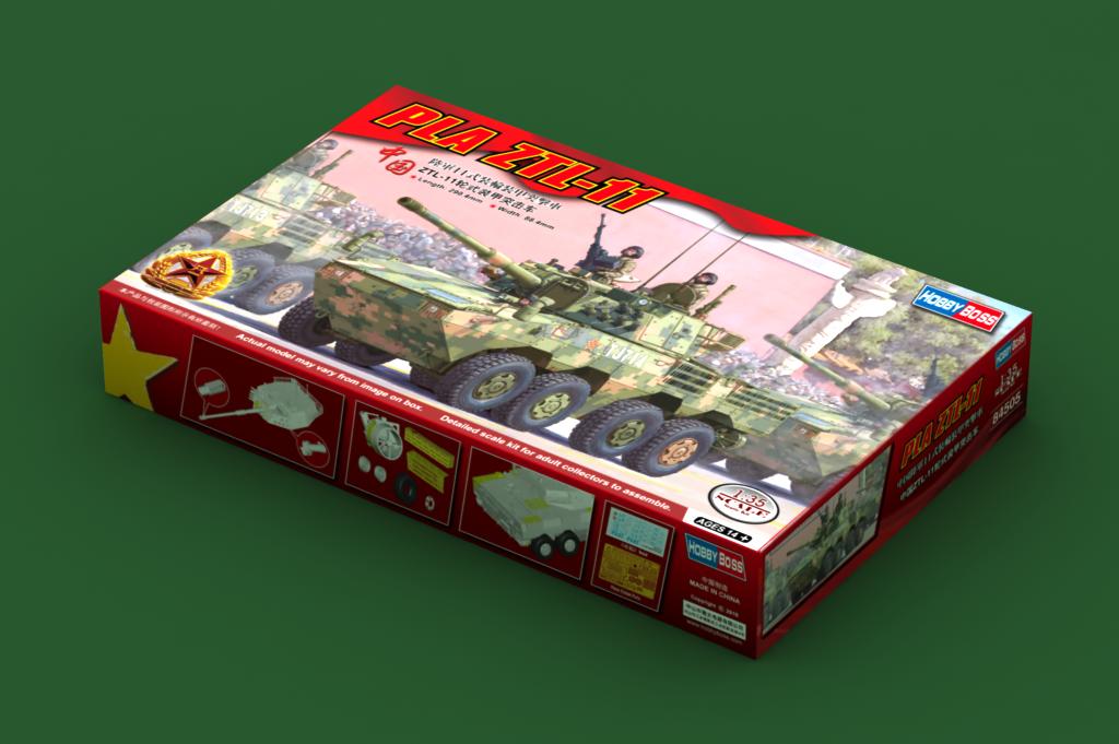 Hobby Boss 1/35 PLA ZTL-11 105mm Amphibious Assault Vehicle | 6939319245052