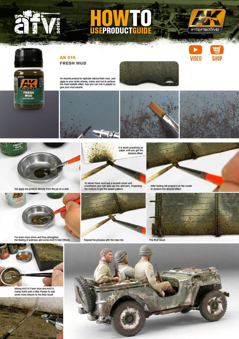 AK Interactive Fresh Mud Effects | 8436535570169