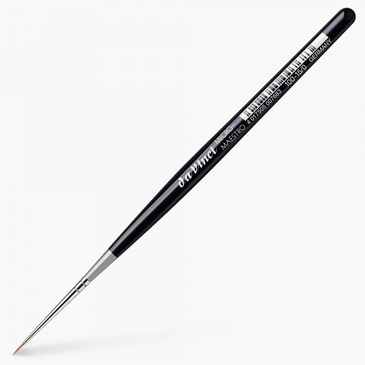 Da Vinci MICRO-MAESTRO Series 100, Siberian Kolinsky red sable hair, Size:-15 | 4017505007683