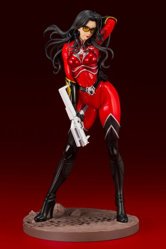 Kotobukiya 1/7 G.I. Joe Baroness The Crimson Strike Team Bishoujo Statue, Printed and Assembled Figure Kit (Limited Version) | 190526024847