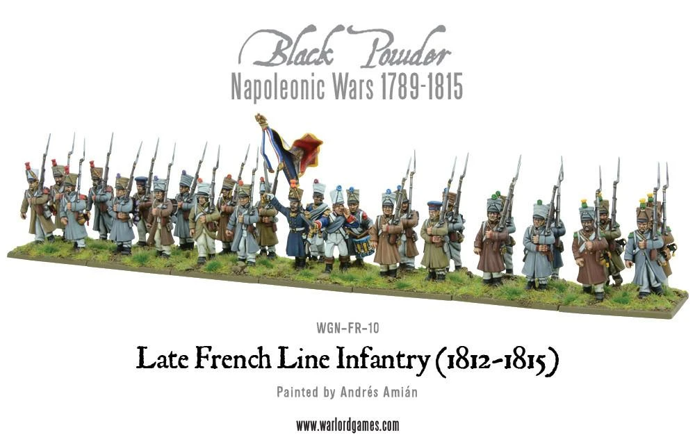 Black Powder Late French Line Infantry (1812-1815) Revised | 5060393703570