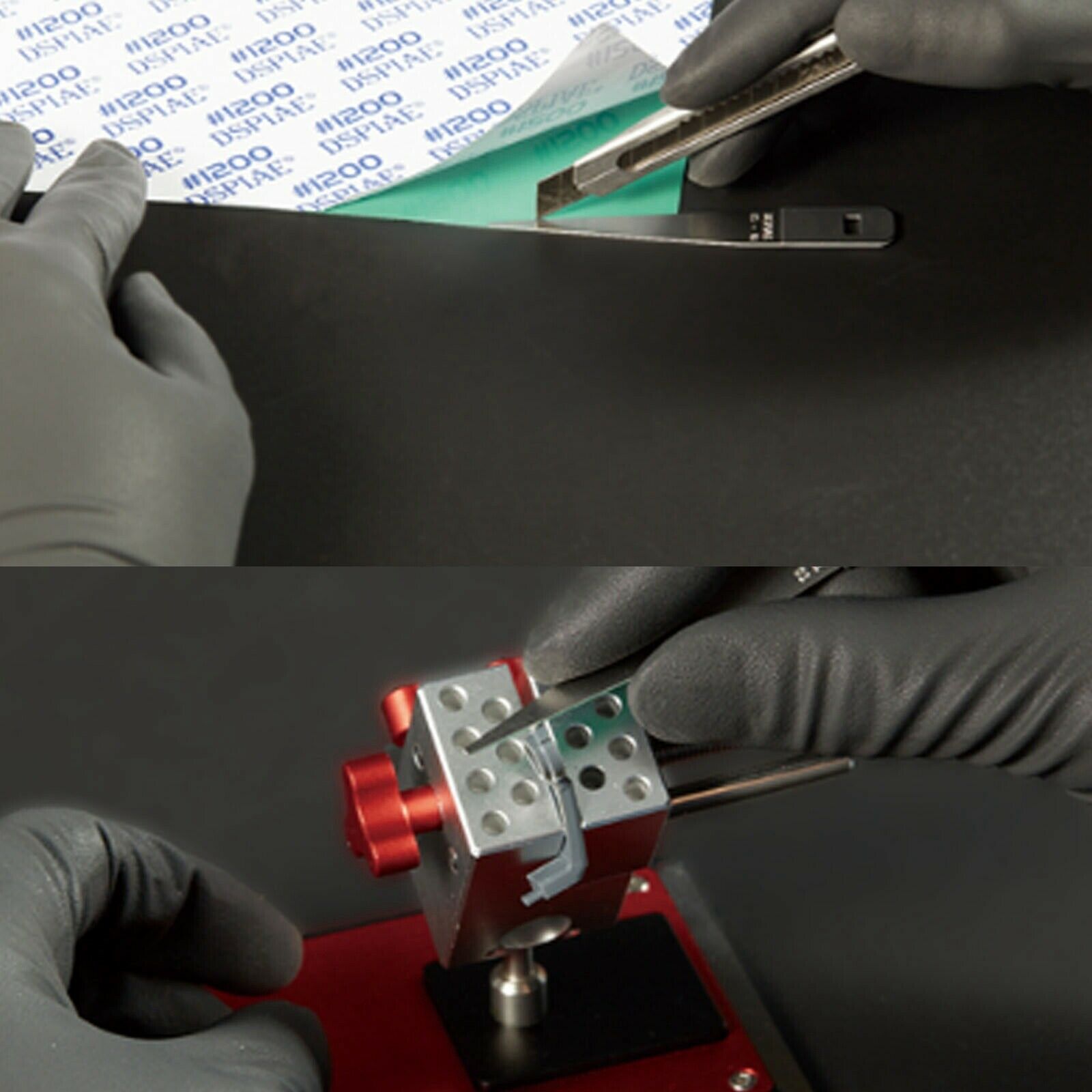 DSPIAE Stainless Steel Sanding File Set with Rack | 6970845564149