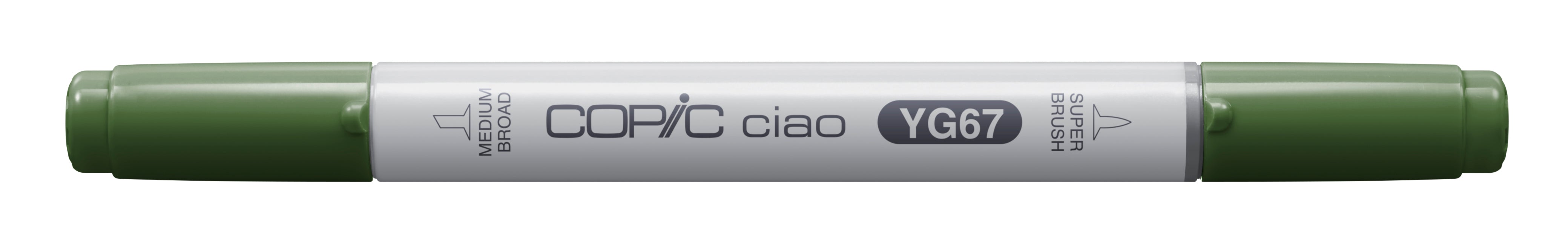 Copic Ciao Marker Yellow Greens, Moss YG67 | 4511338007877