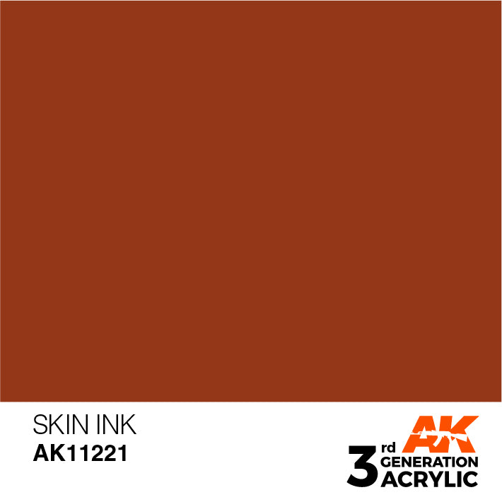 AK Interactive 3G Acrylic Skin INK 17ml | 8435568304543
