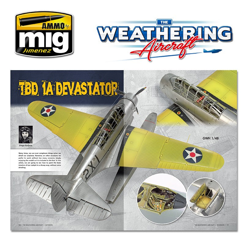 Ammo Mig The Weathering Aircraft Issue 07: Interiors (English) | 8432074052074