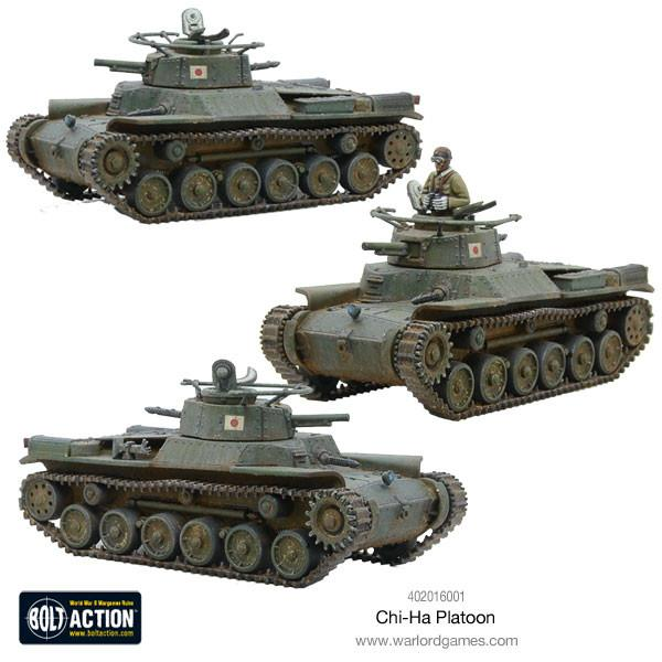 Bolt Action Chi-Ha Platoon | 5060393705994