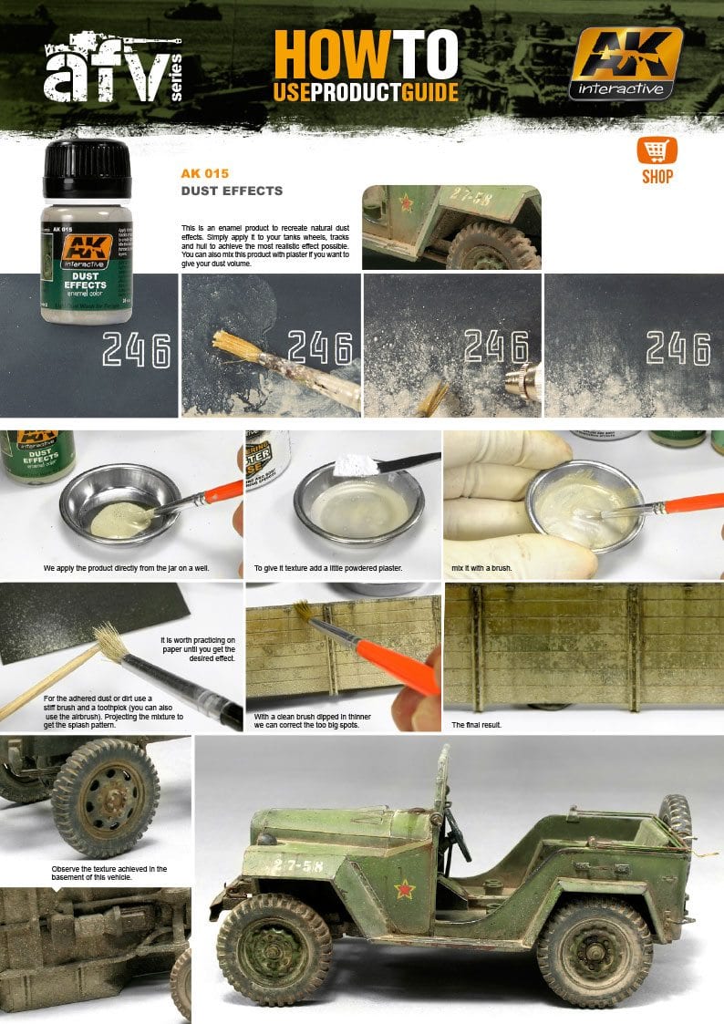 AK Interactive Dust Effects | 8436535570152