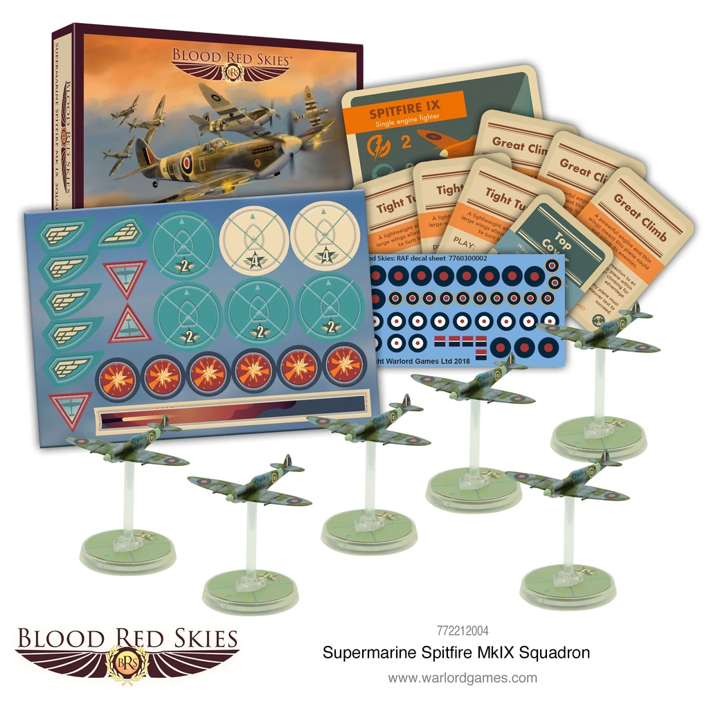 Blood Red Skies Supermarine Spitfire Mk IX Squadron | 5060572502567