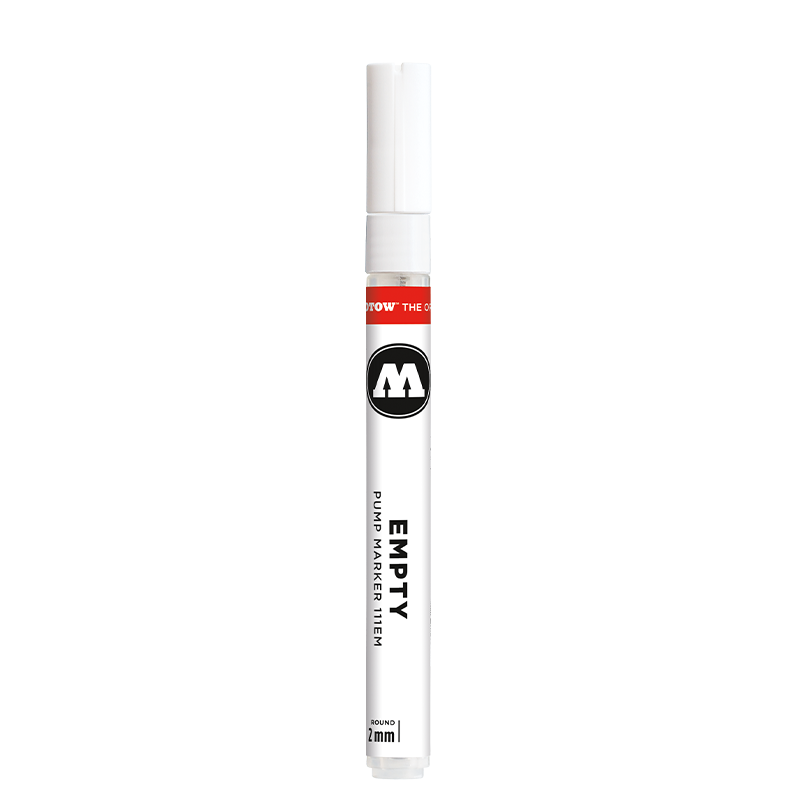 Molotow 111EM Empty Pump Marker, 2mm | 4250397600017