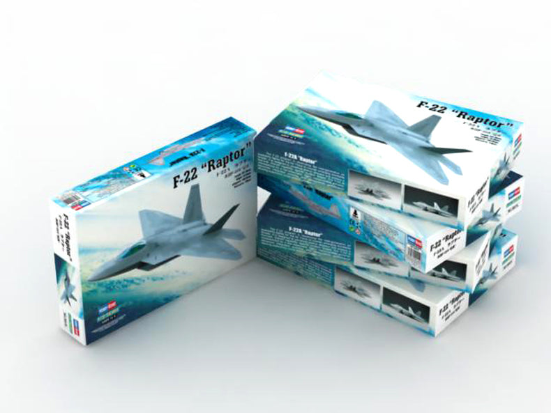 Hobby Boss 1/72 F-22A 'Raptor' | 6939319202109