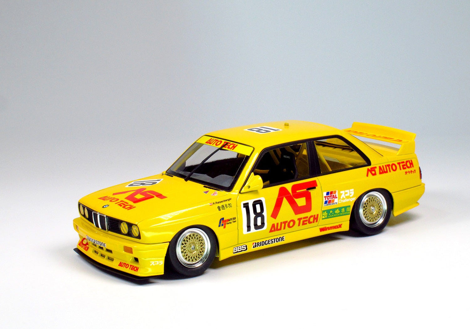 Platz NuNu 1/24 BMW M3 E30 Gr.A 91 AUTO TECH, Vehicle | 4545782085686