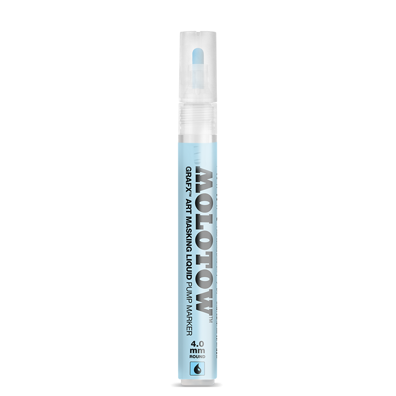 Molotow GRAFX Art Masking Liquid Pump Marker, 4mm | 4250397613840