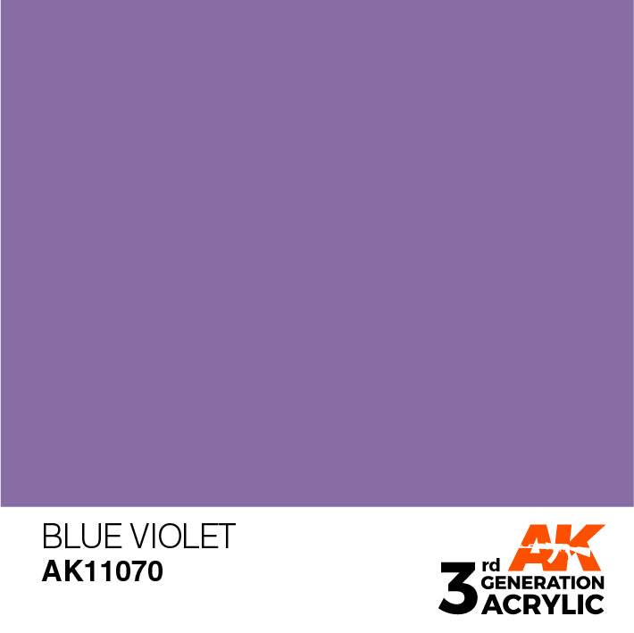 AK Interactive 3G Acrylic Blue Violet 17ml | 8435568303034