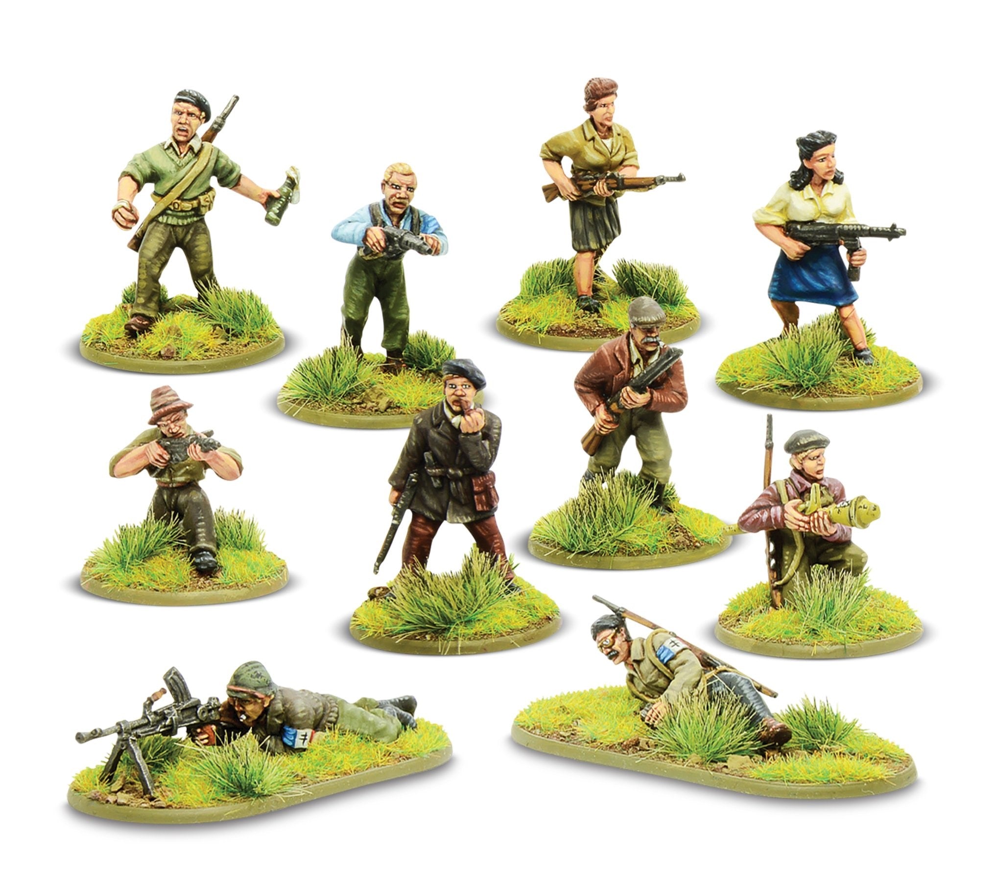 Bolt Action French Resistance squad | 5060572507227