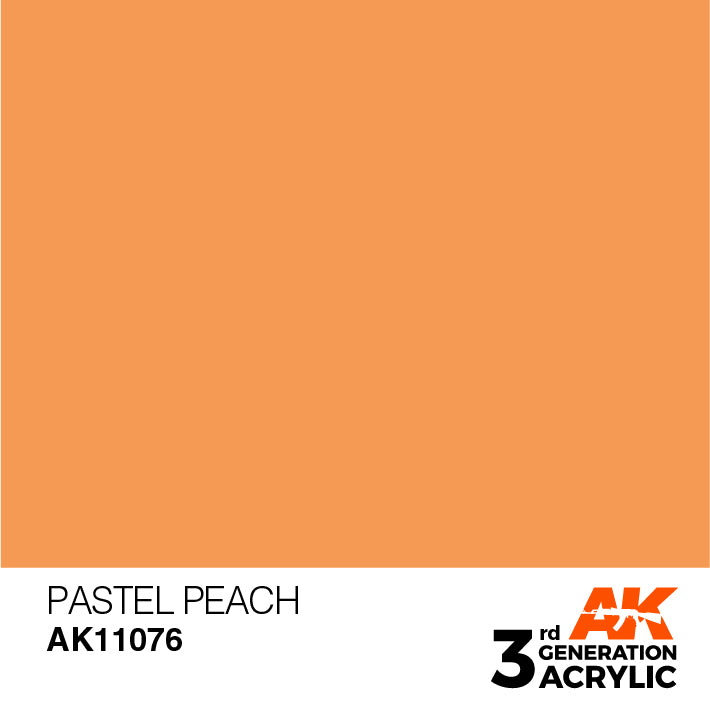 AK Interactive 3G Acrylic Pastel Peach 17ml | 8435568303096