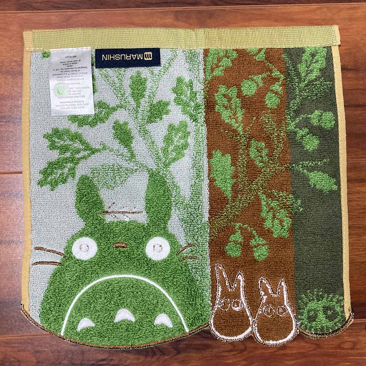 Marushin Totoro and Acorn Tree Mini Towel 'My Neighbor Totoro' | 4992272558883