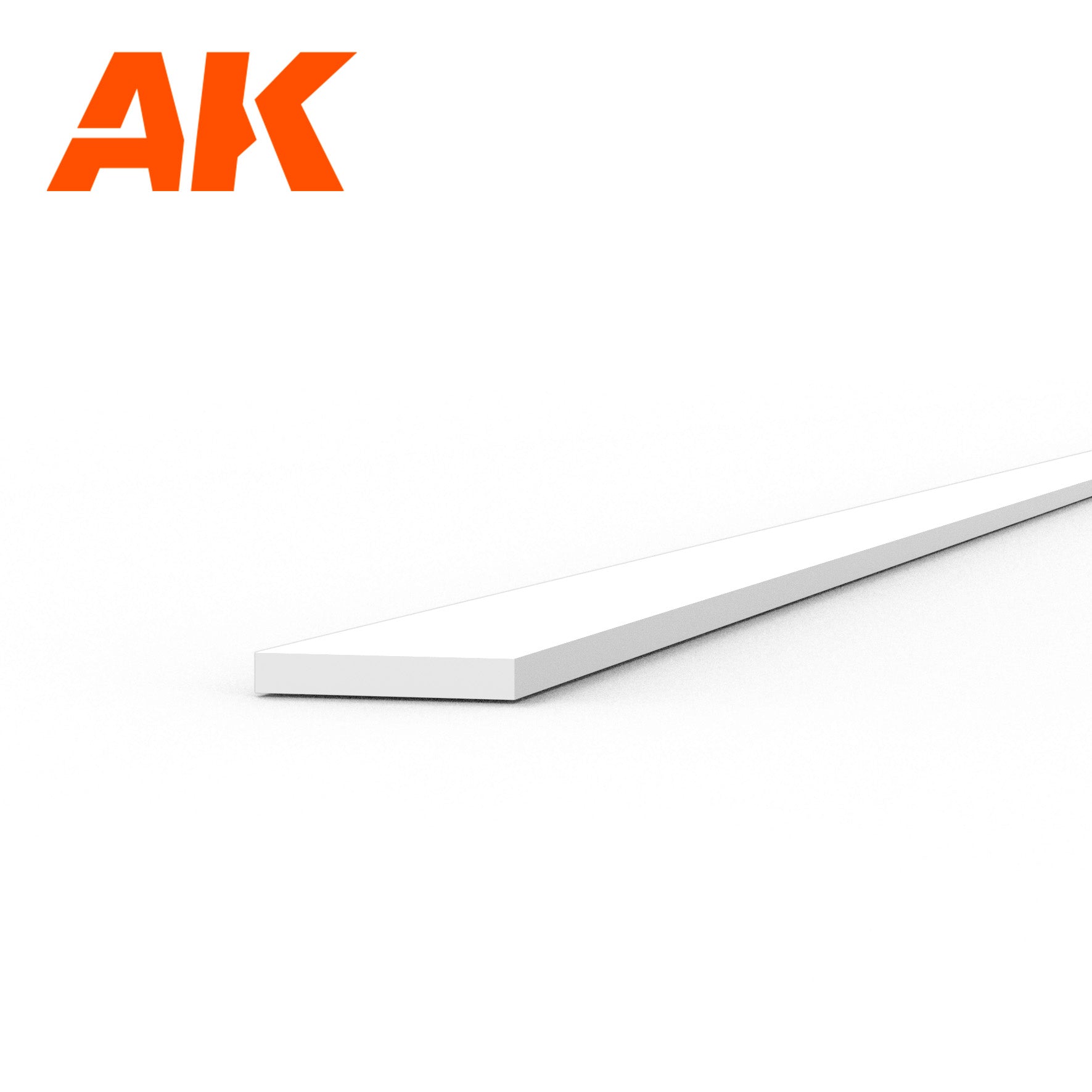 AK Interactive Styrene Strip - 0.30 x 2.00 x 350mm x 10 Units | 8435568312975