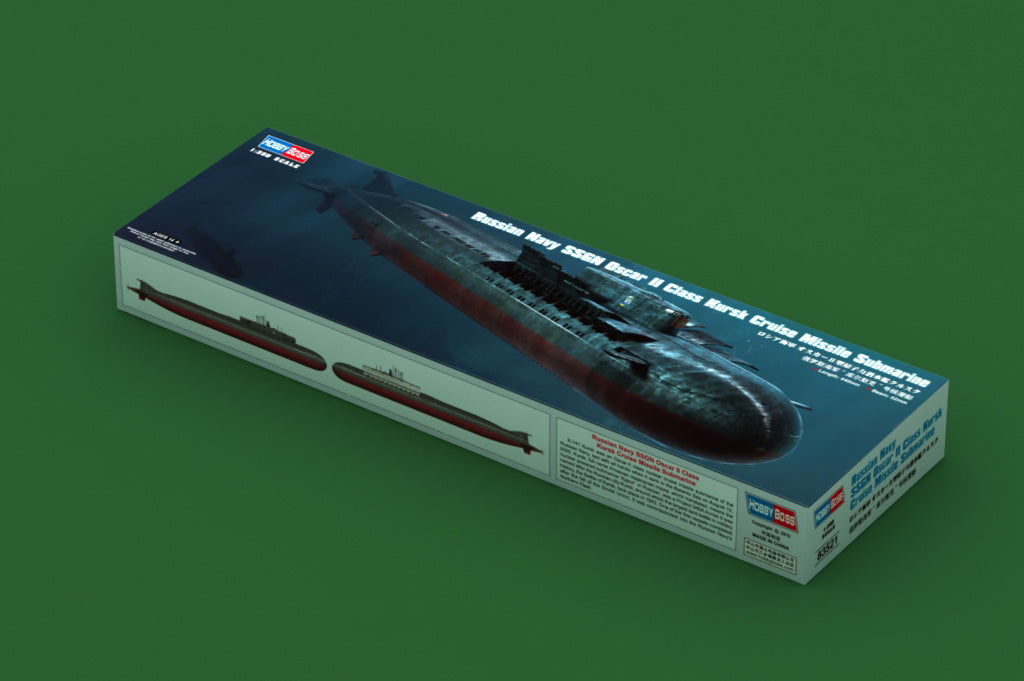 Hobby Boss 1/350 Russian Navy SSGN Oscar II Class Kursk Cruise Missile Submarine | 6939319235213