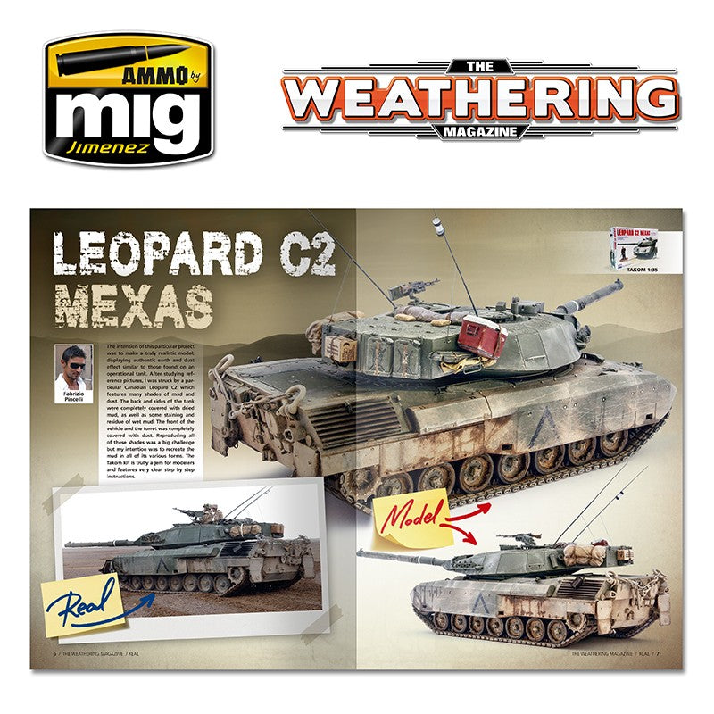 Ammo Mig The Weathering Magazine No 18: Real (English) | 8432074045175