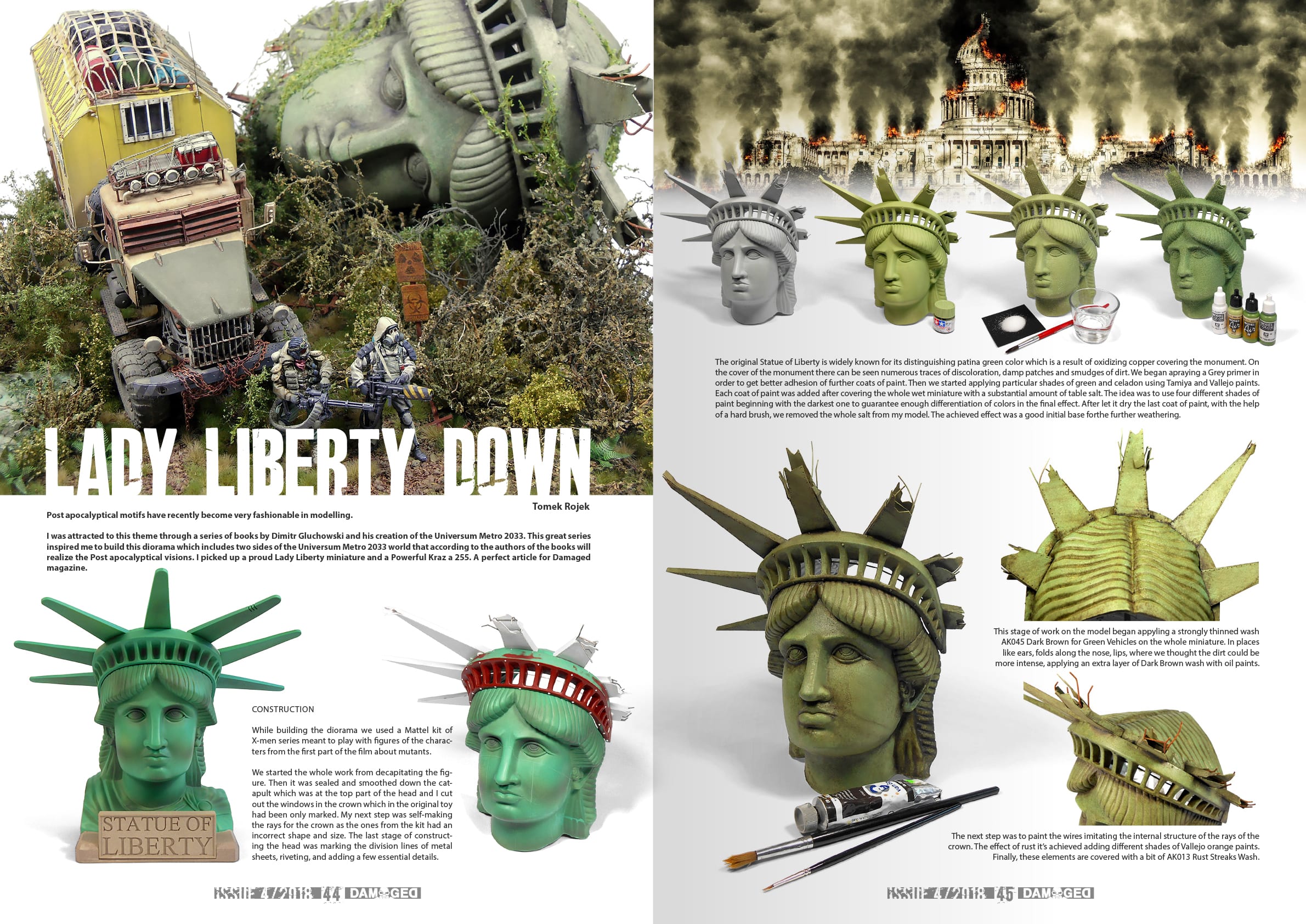 Abteilung502 DAMAGED, Worn and Weathered Models Magazine - 04 (English) | 8436564927385