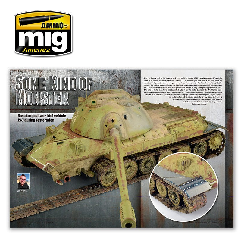 Ammo Mig The Weathering Magazine No 14: Heavy Metal (English) | 8432074045137