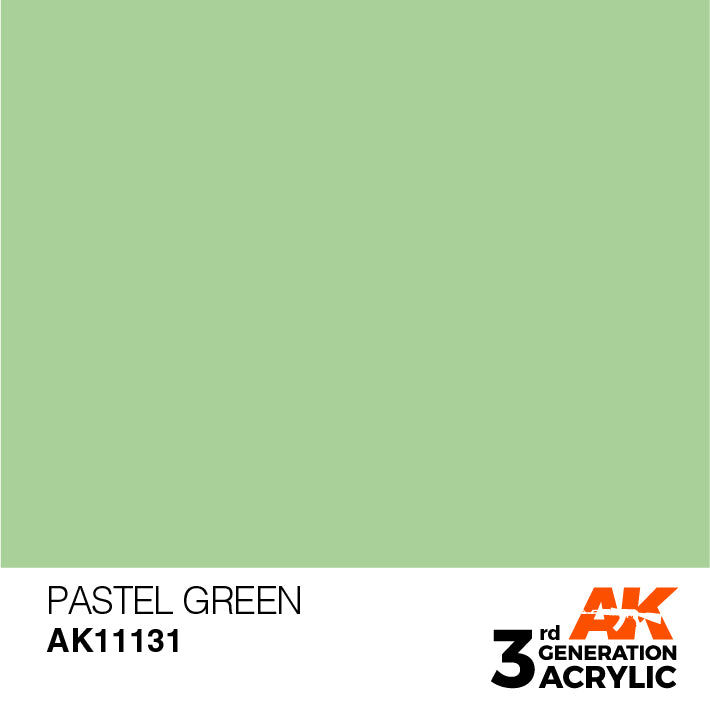 AK Interactive 3G Acrylic Pastel Green 17ml | 8435568303645