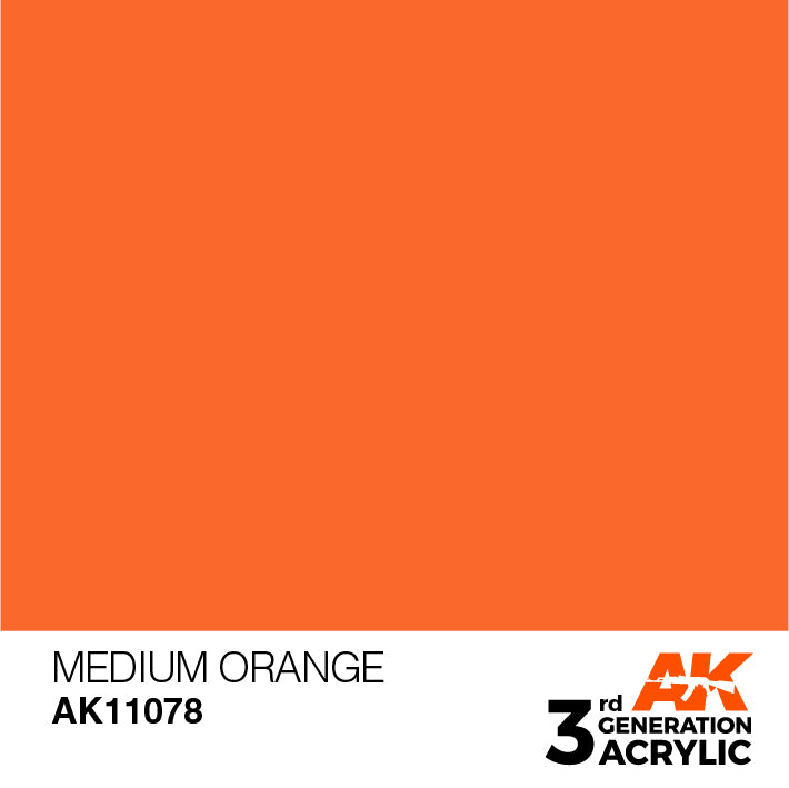 AK Interactive 3G Acrylic Medium Orange 17ml | 8435568303119