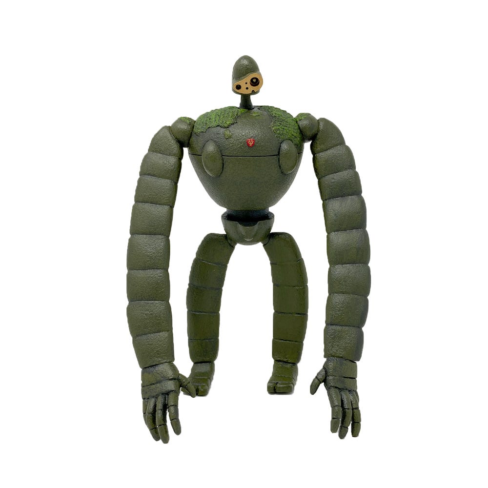 Benelic Castle in the Sky Robot Soldier Gardener Posing Figure 'Castle in the Sky' | 4990593281459