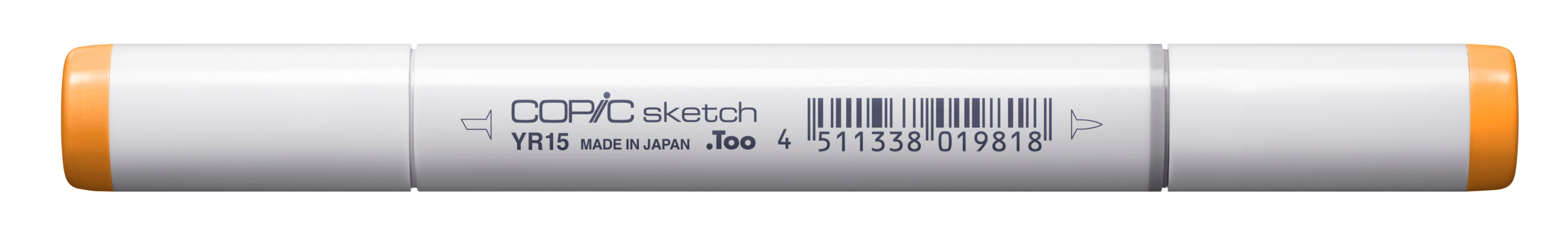 Copic Sketch Marker Yellow Reds, Pumpkin Yellow YR15 | 4511338019818