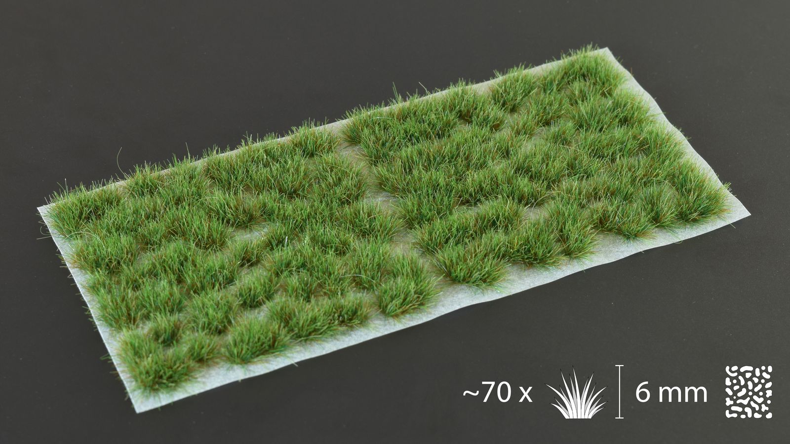 Gamers Grass Strong Green 6mm Tuft - Wild | 738956787613
