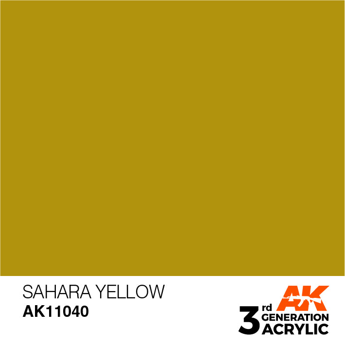 AK Interactive 3G Acrylic Sahara Yellow 17ml | 8435568302730