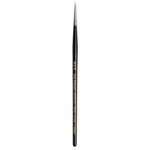 Da Vinci Watercolor Series 10 Maestro Kolinsky Sable Brush - Round, Short Handle, Size 3/0 | 4017505000240