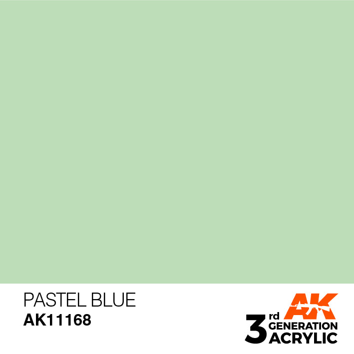 AK Interactive 3G Acrylic Pastel Blue 17ml | 8435568304017