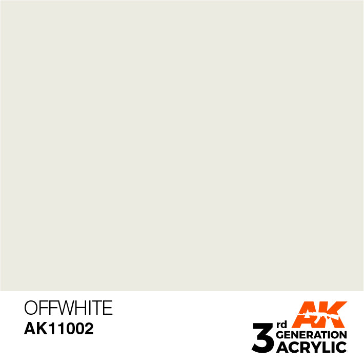 AK Interactive 3G Acrylic Off-White 17ml | 8435568302358