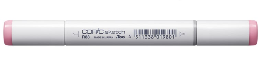 Copic Sketch Marker Reds, Rose Mist R83 | 4511338019801