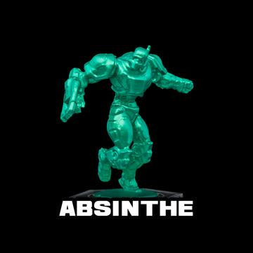 Turbo Dork Absinthe Metallic Acrylic Paint 20ml Bottle | 631145994789