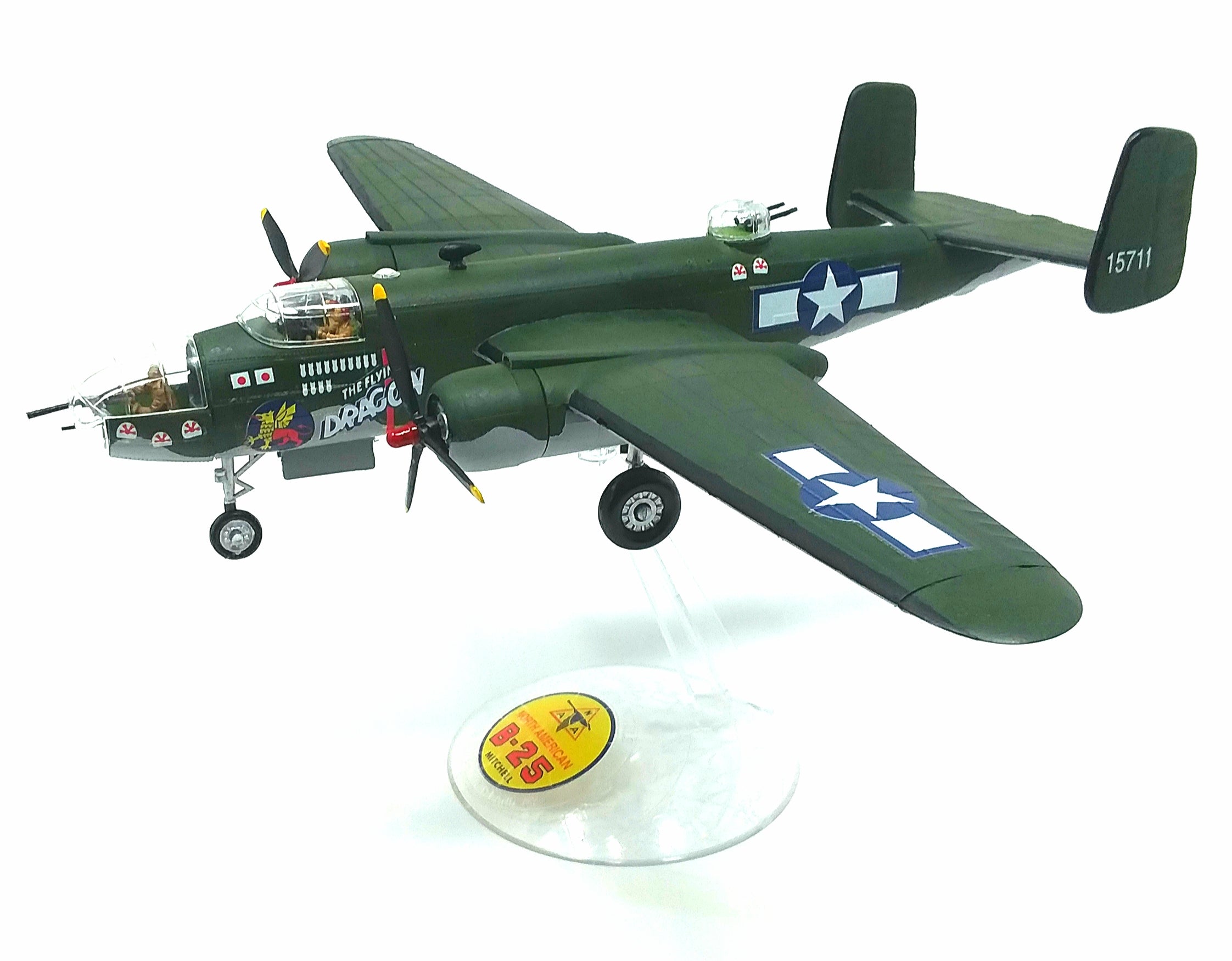 Atlantis 1/64 B-25 Mitchell Bomber 2n1 | 850002740110